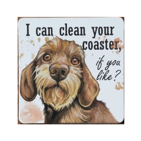 Onderzetter - 38-066 Teckel - I can clean your coaster