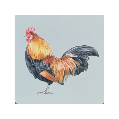 Onderzetter - 38-067 Kip Design 1