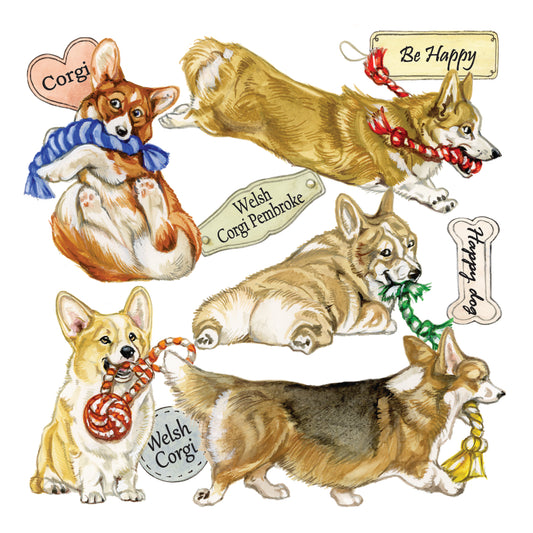 Onderzetter - 38-071 Welsh Corgi Pembroke