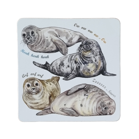 Onderzetter - 38-074 Zeehonden collage