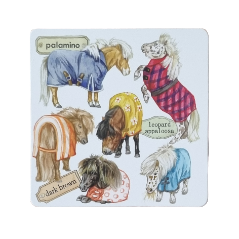 Onderzetter - 38-091 Shetlandercollage