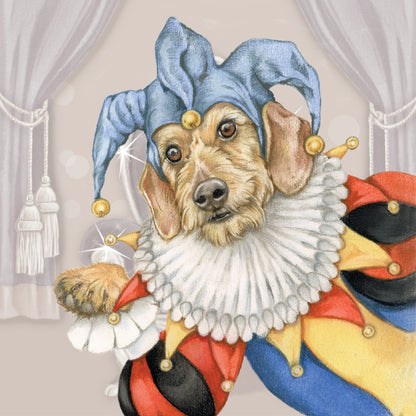 Onderzetter -  38-107 Teckel Joker