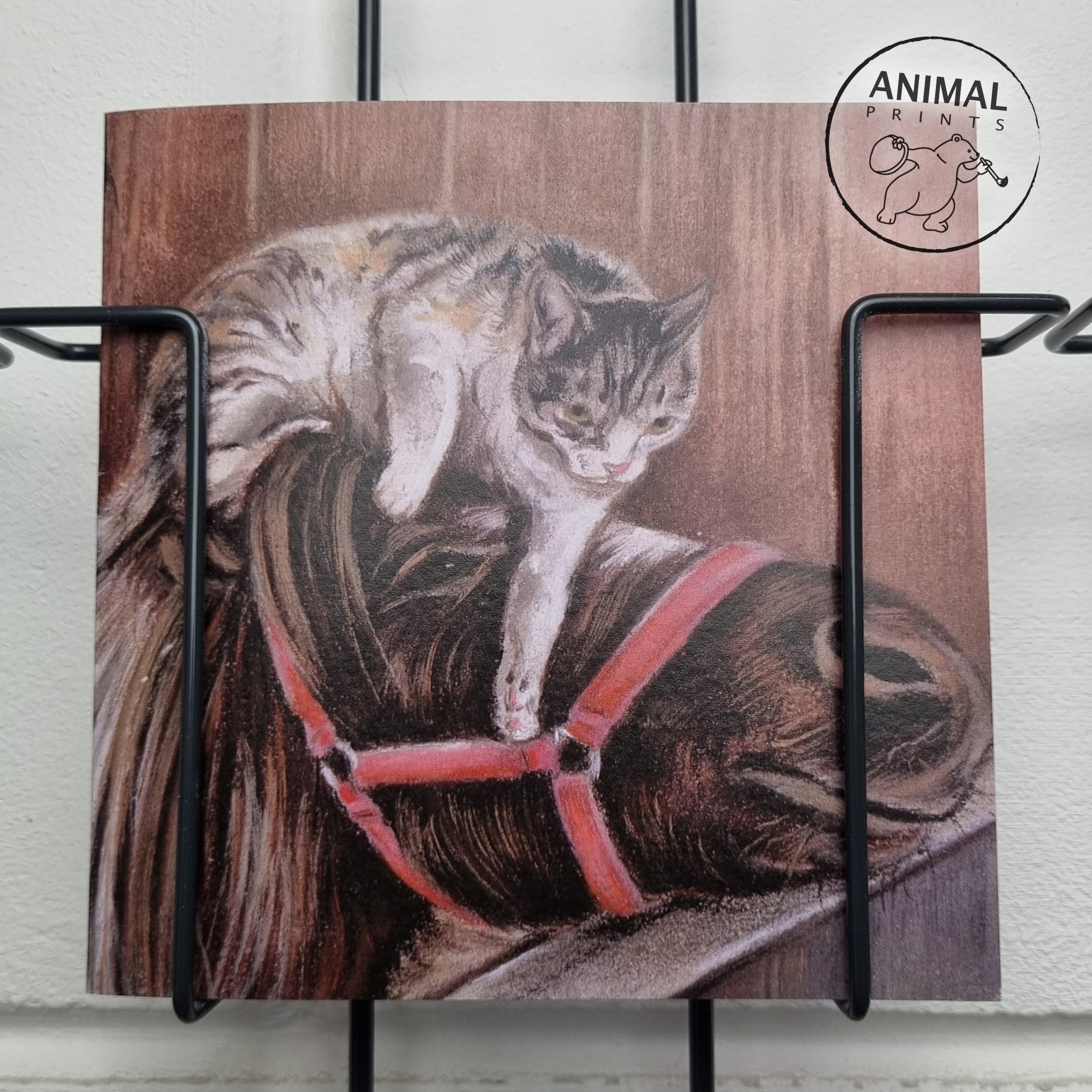 Vierkante kaart - Als ze het niet had getekend, had je het nooit gelooft....