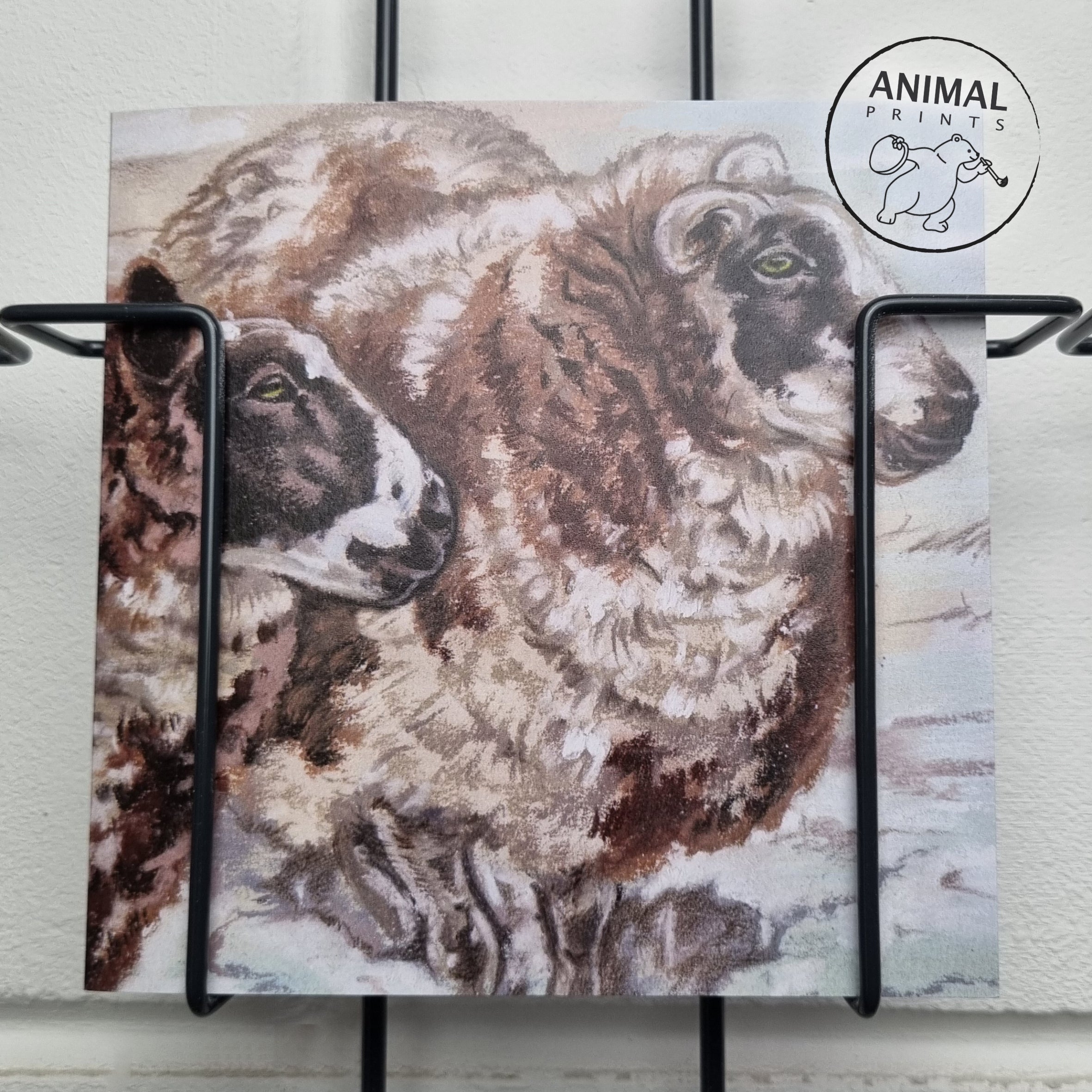 Vierkante kaart - En niemand klaagt dat het te koud is...