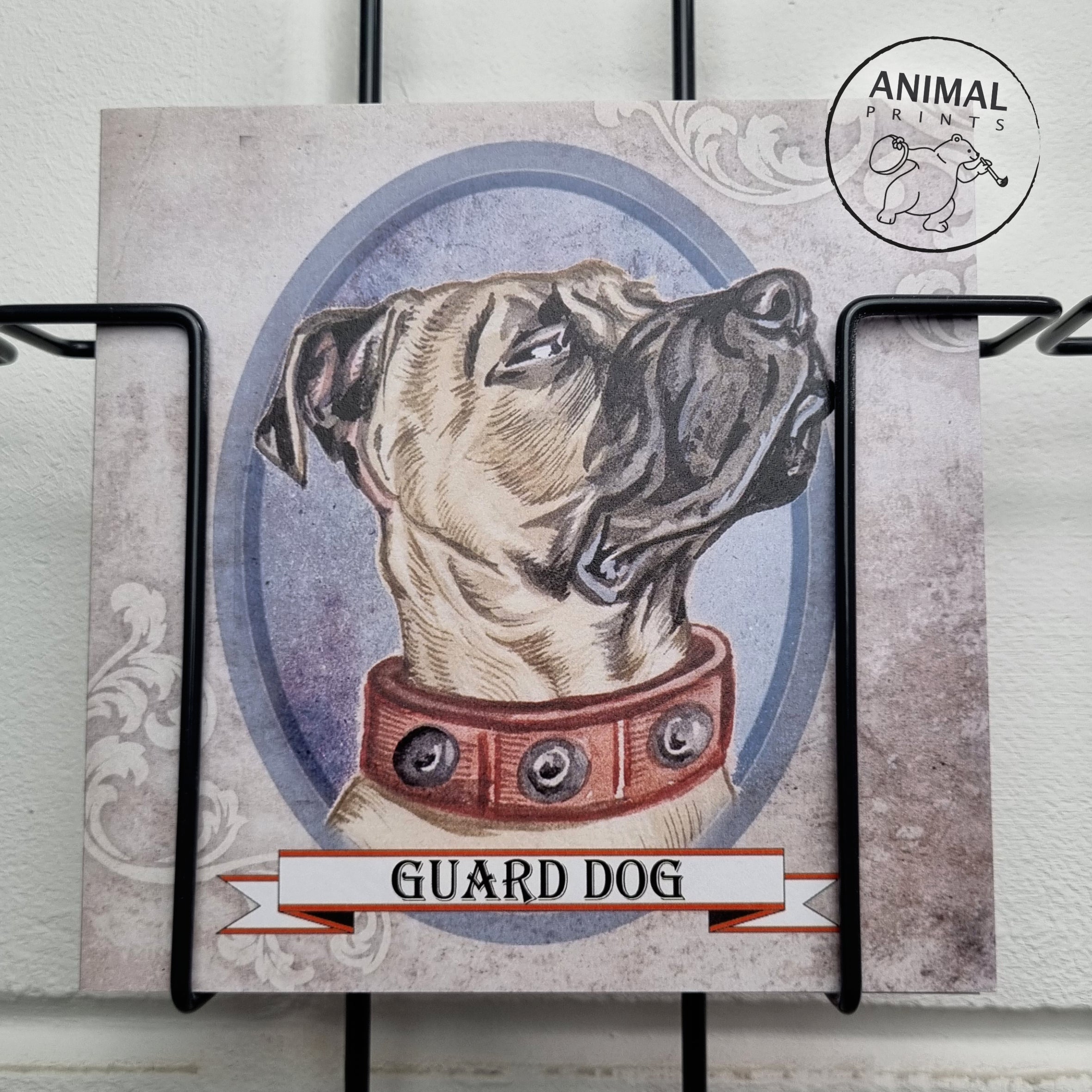 Vierkante kaart - Guard Dog