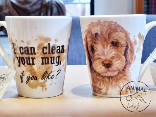 Mok "I can clean up your Mug" - New collection