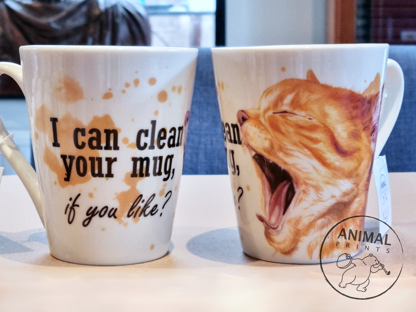 Mok "I can clean up your Mug - Cat" - New collection