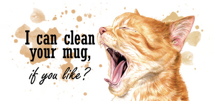 Mok "I can clean up your Mug - Cat" - New collection