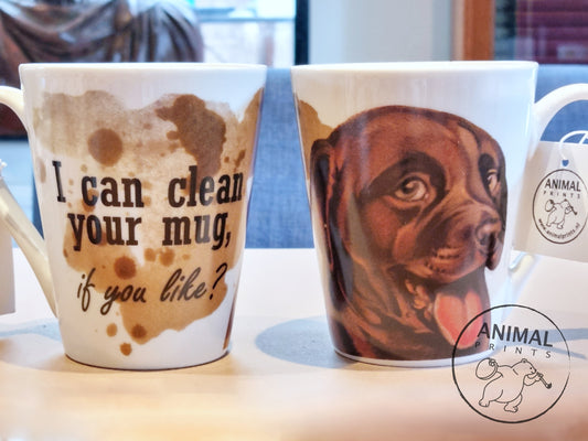 Mok "I can clean up your Mug" - Labrador - New collection