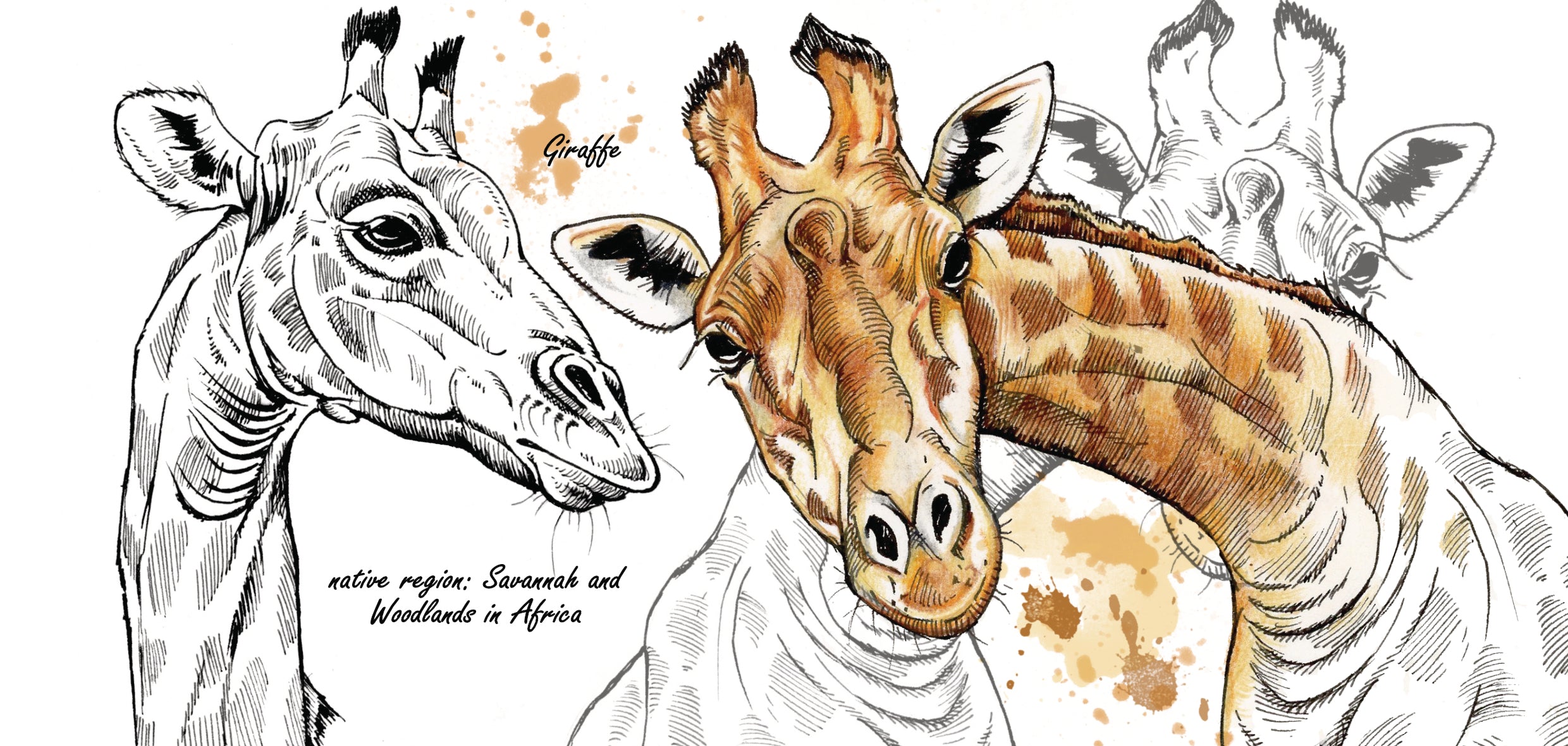 Tassenserie Wildtiere – Giraffe