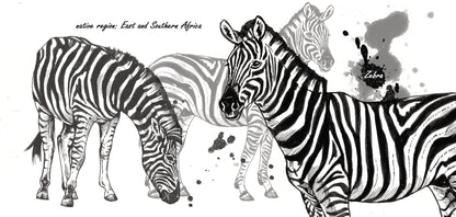 Tassenserie Wildtiere – Zebra