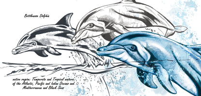 Tassenserie Wildtiere – Delfin