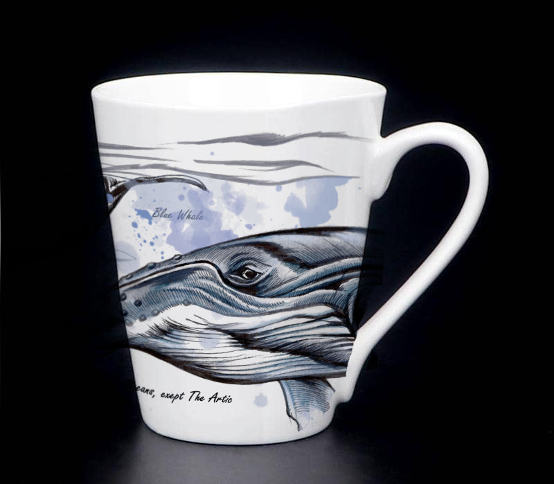 Tassenserie „Wildtiere“ – Wal