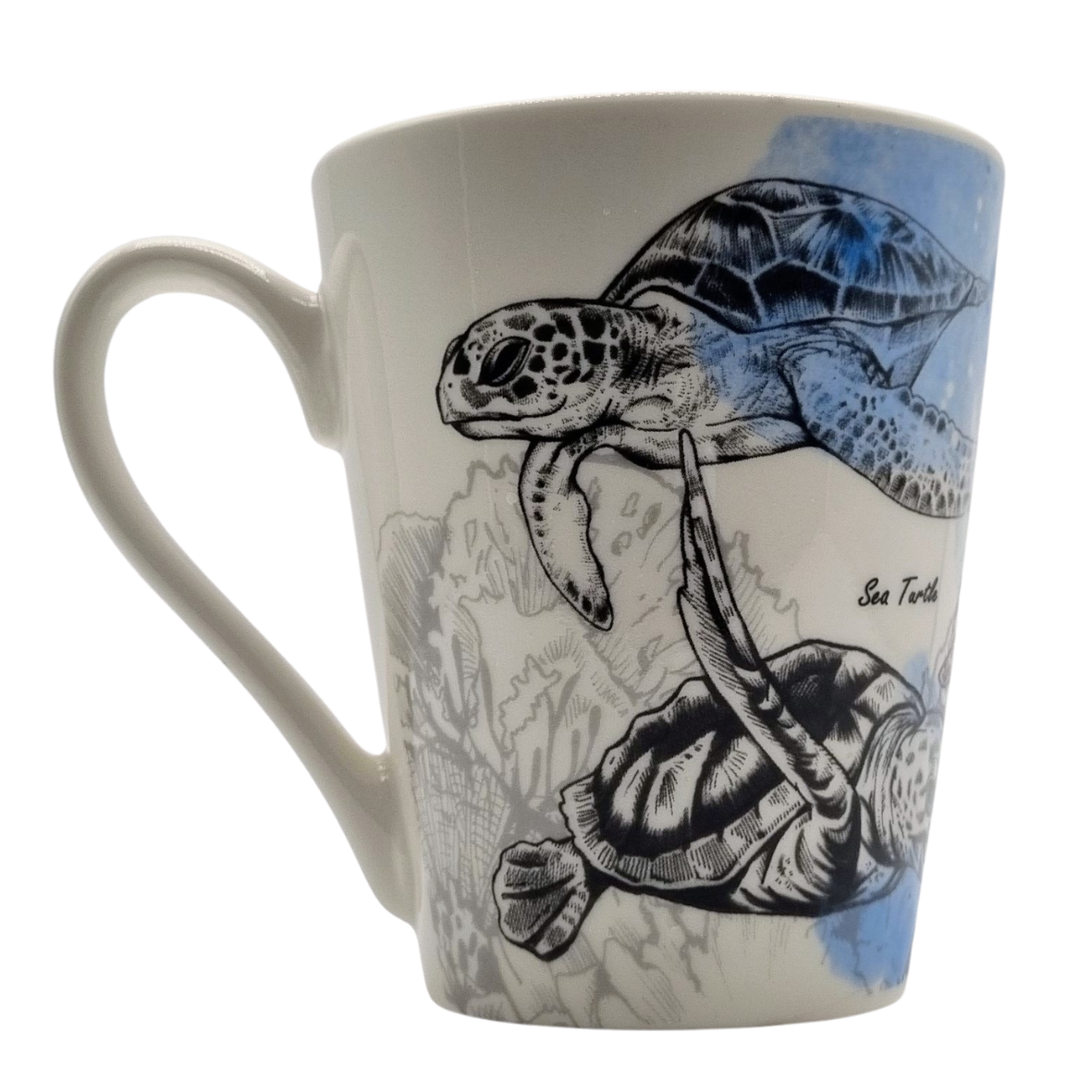 Tassenserie „Wildtiere“ – Meeresschildkröte