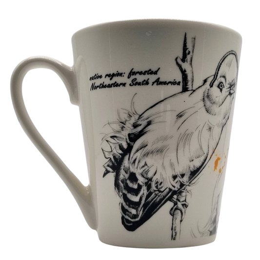 Tassenserie Wildtiere – Oranger Felsenhahn
