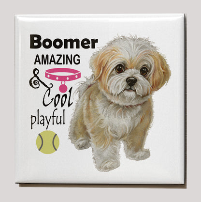 Kühlschrankmagnet - Boomer mit Text