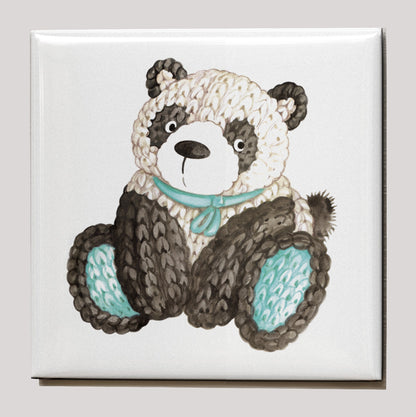 Koelkastmagneet - "Ineya collectie - Panda beer