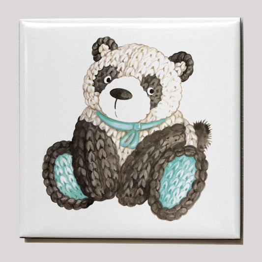 Kühlschrankmagnet - "Ineya Kollektion - Pandabär