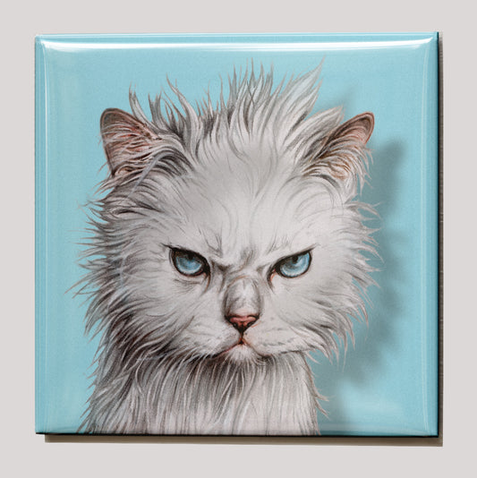 Kühlschrankmagnet - Katzenkopf