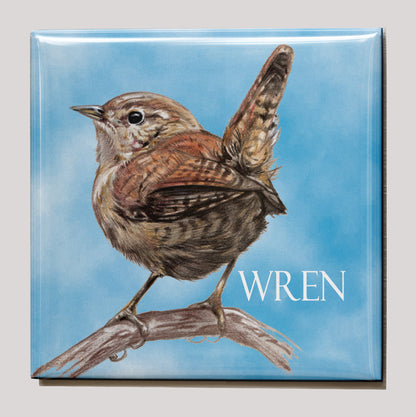Koelkastmagneet - Winterkoninkje / Wren