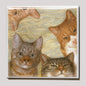 Koelkastmagneet - Kattencollage
