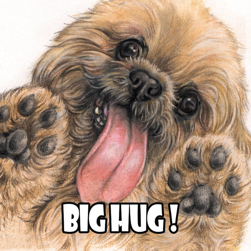 Koelkastmagneet - Hond - Big Hug