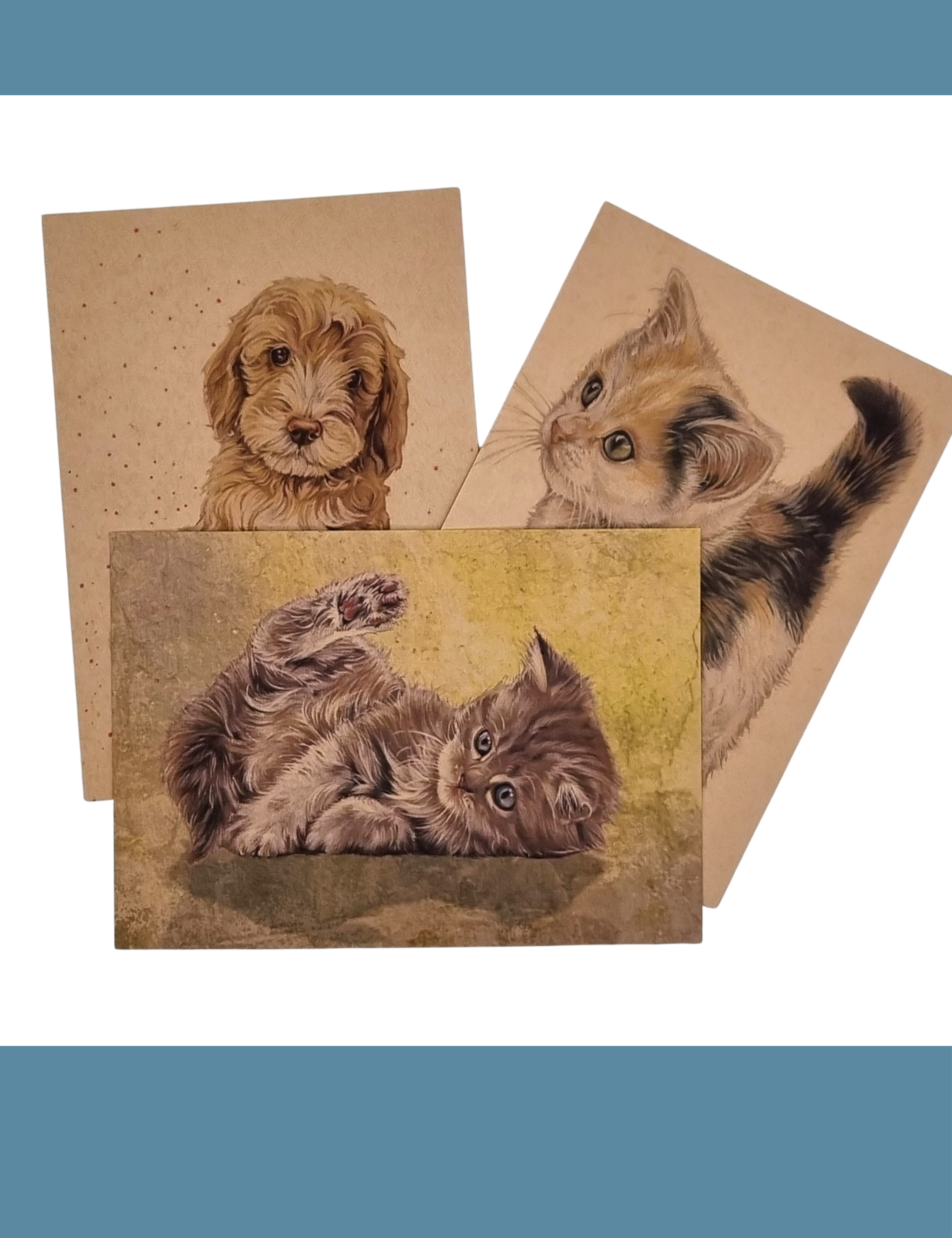 Kraftkaarten A6 formaat (ansichtkaarten)