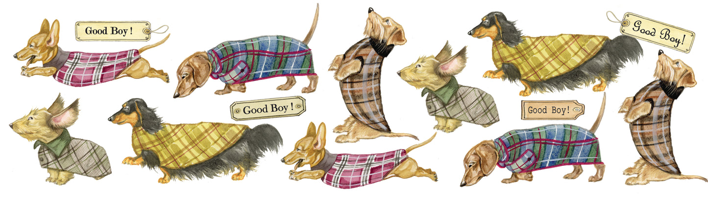 Mokken met collage - Teckel - design 2