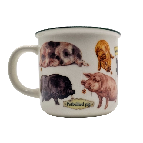 Mokken met collage - Varken