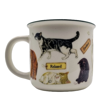 Mokken met collage - Katten - design 2