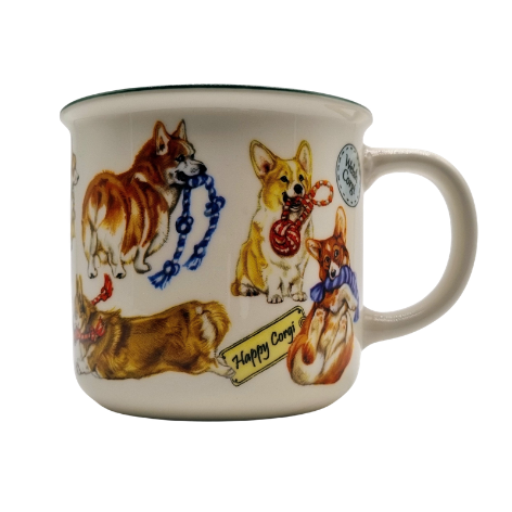 Mokken met collage - Welsh Corgi Pembroke