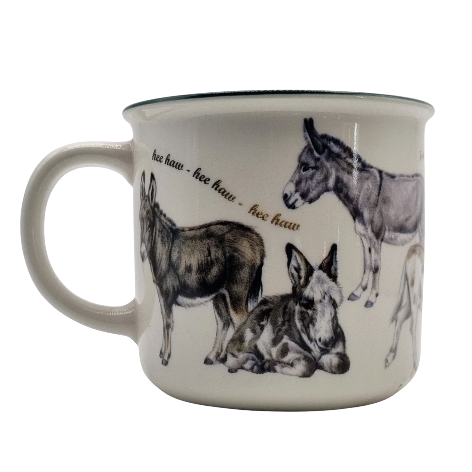 Mokken met collage - Ezel