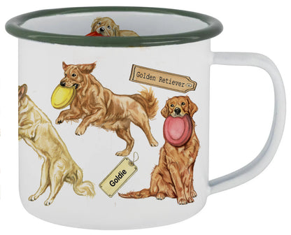 Mokken met collage - Golden Retriever