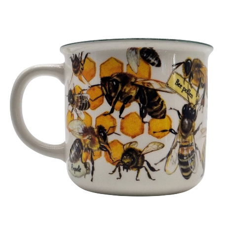 Mokken met collage - Bijen