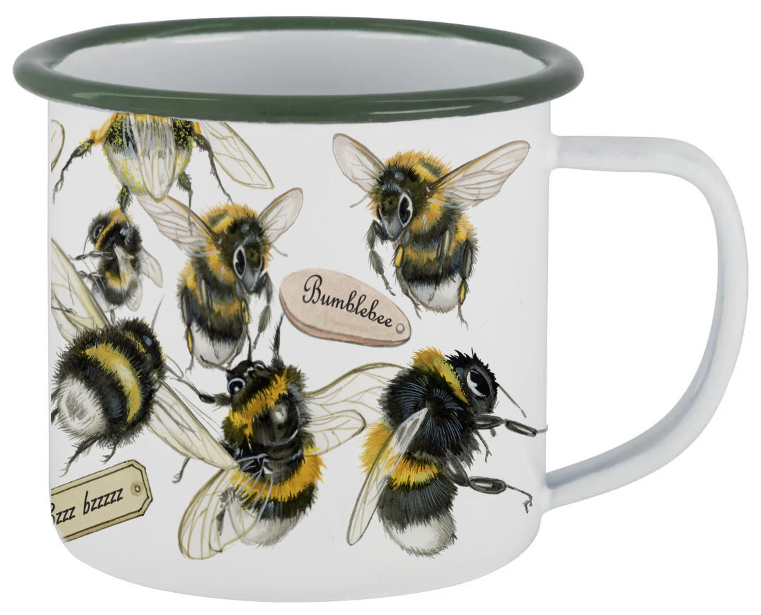 Mokken met collage - Hommels