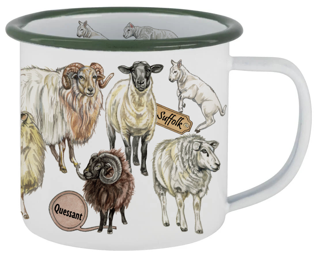 Mokken met collage - Schapen