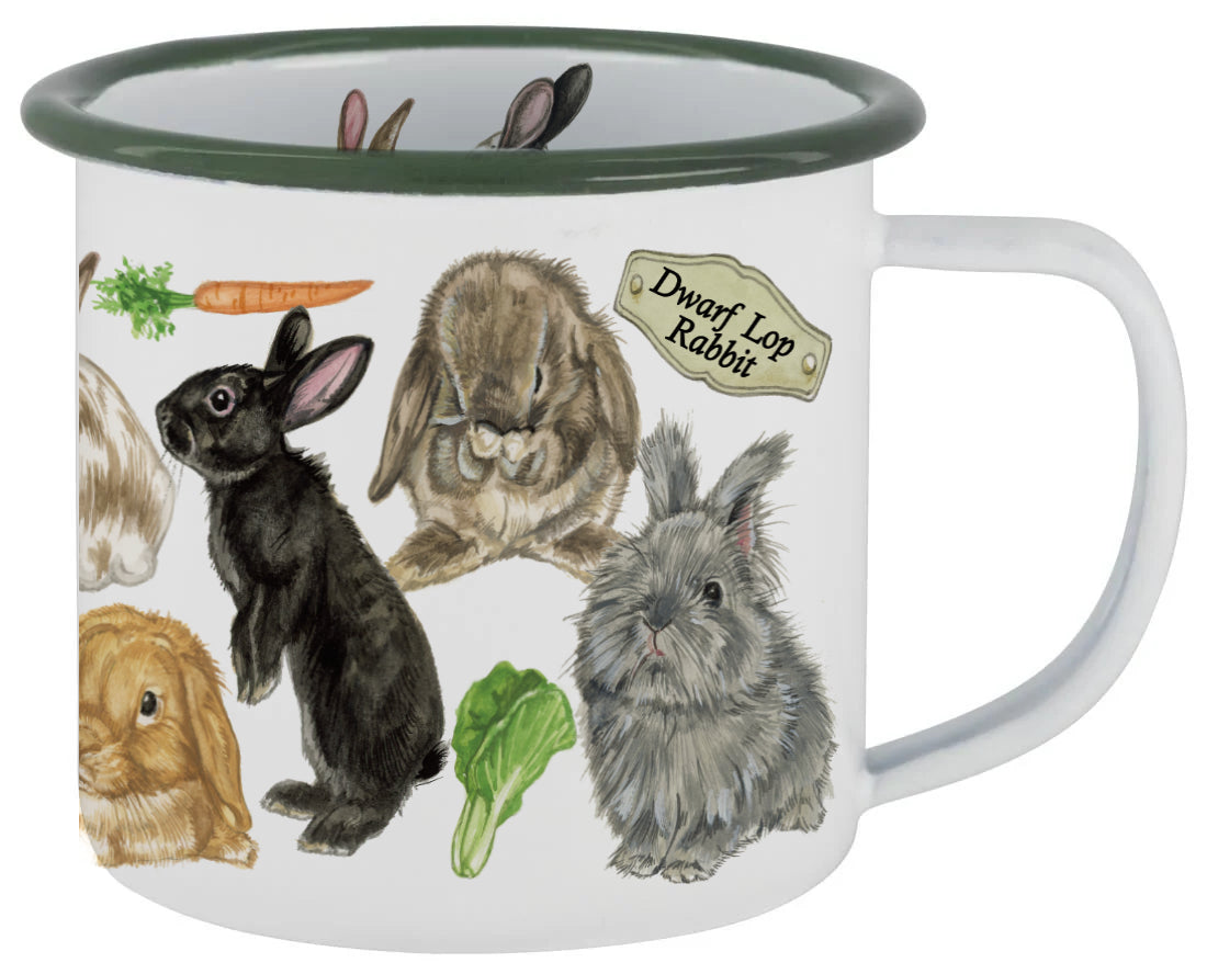 Mokken met collage - Konijnen