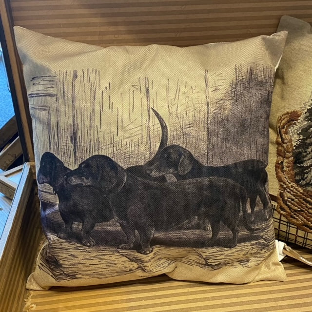 Küssen mit Dackeln.