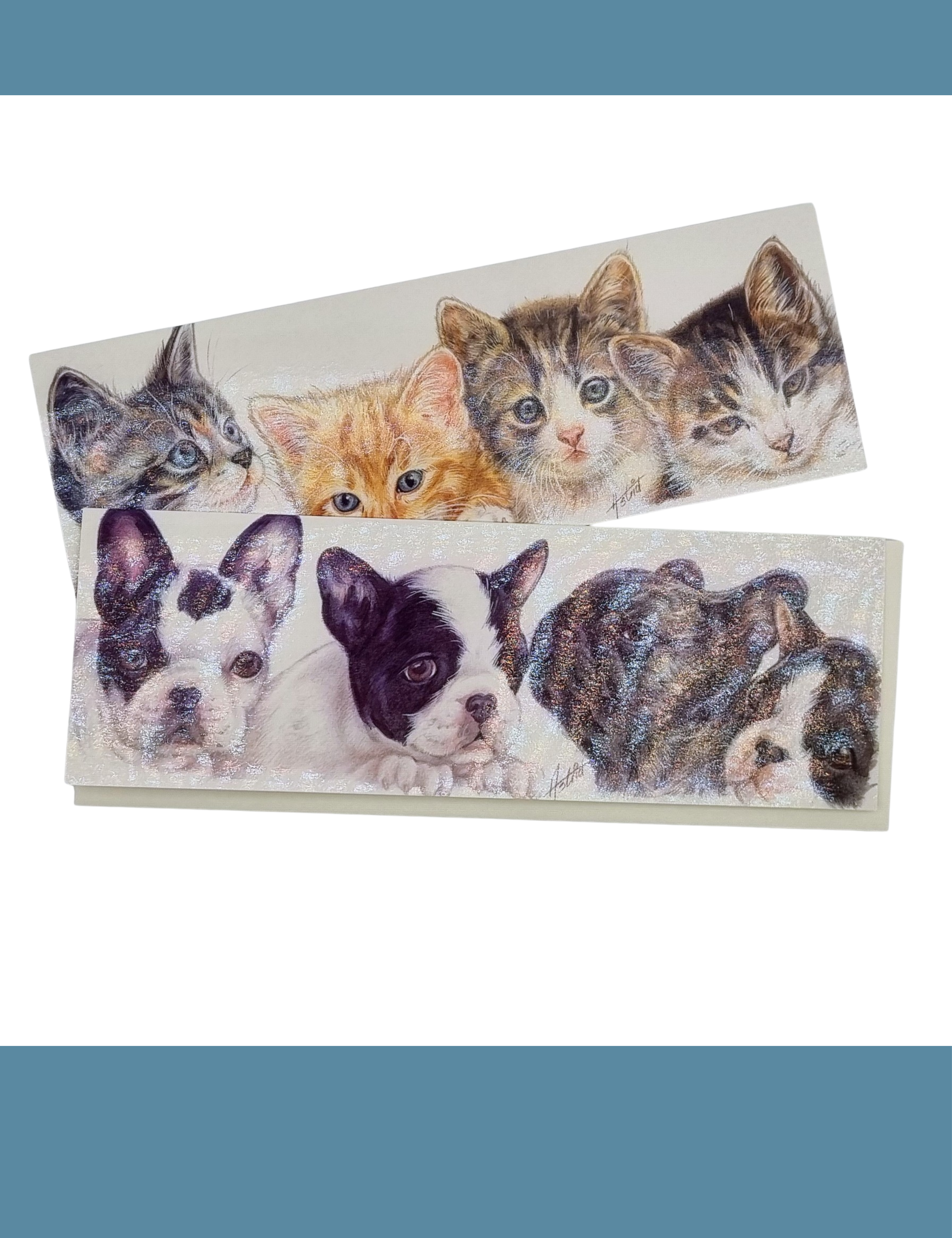 Smalle kaarten collectie