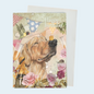 Staande klapkaart thema - Happy Birthday - Dog