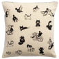 Baumwollkissen mit Katzenmotiv. Aus der Winkler-Kollektion*