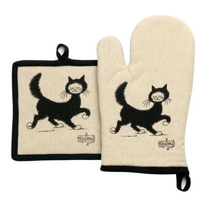Fäustling + Topflappen Walking Cat*
