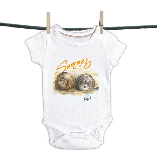 Babyromper Texel - Zeehondjes (T01-109)