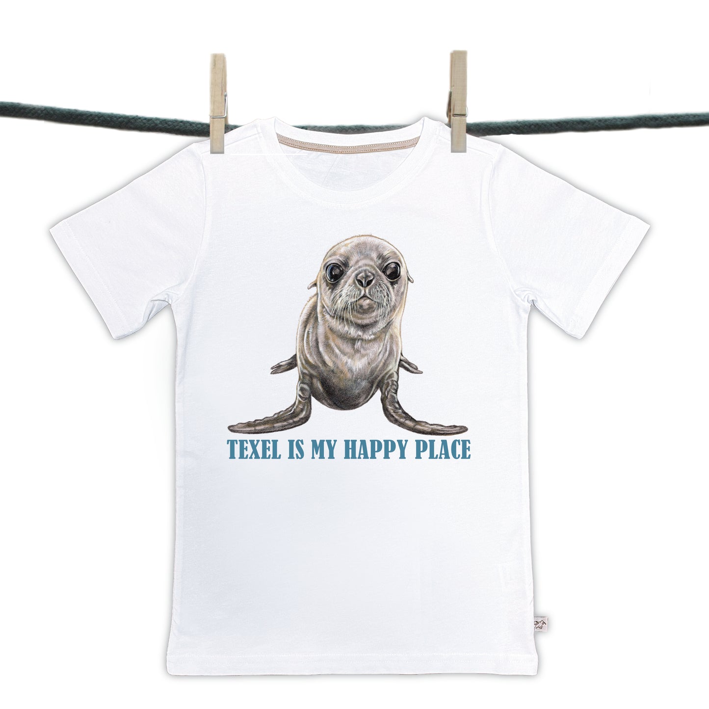 T-shirts Texel - Zeehond (KT 01-110)