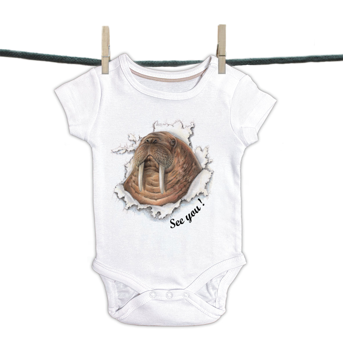 Babyromper Texel - Walrus (T01-111)