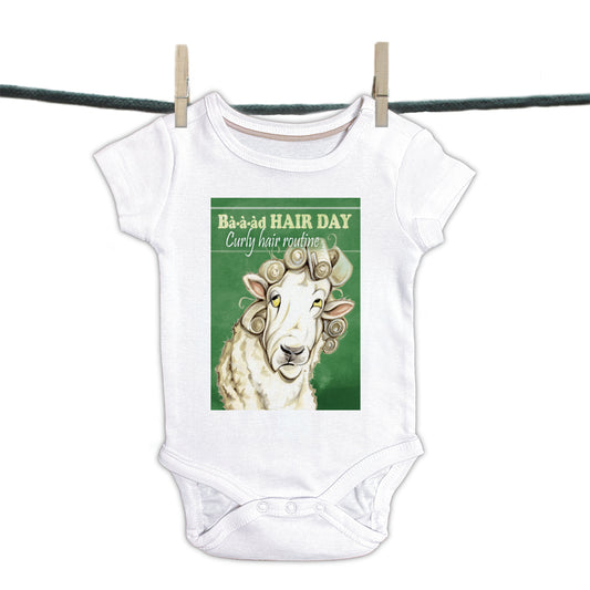 Babyromper Texel - Bad Hair Day Schaap (T01-113)