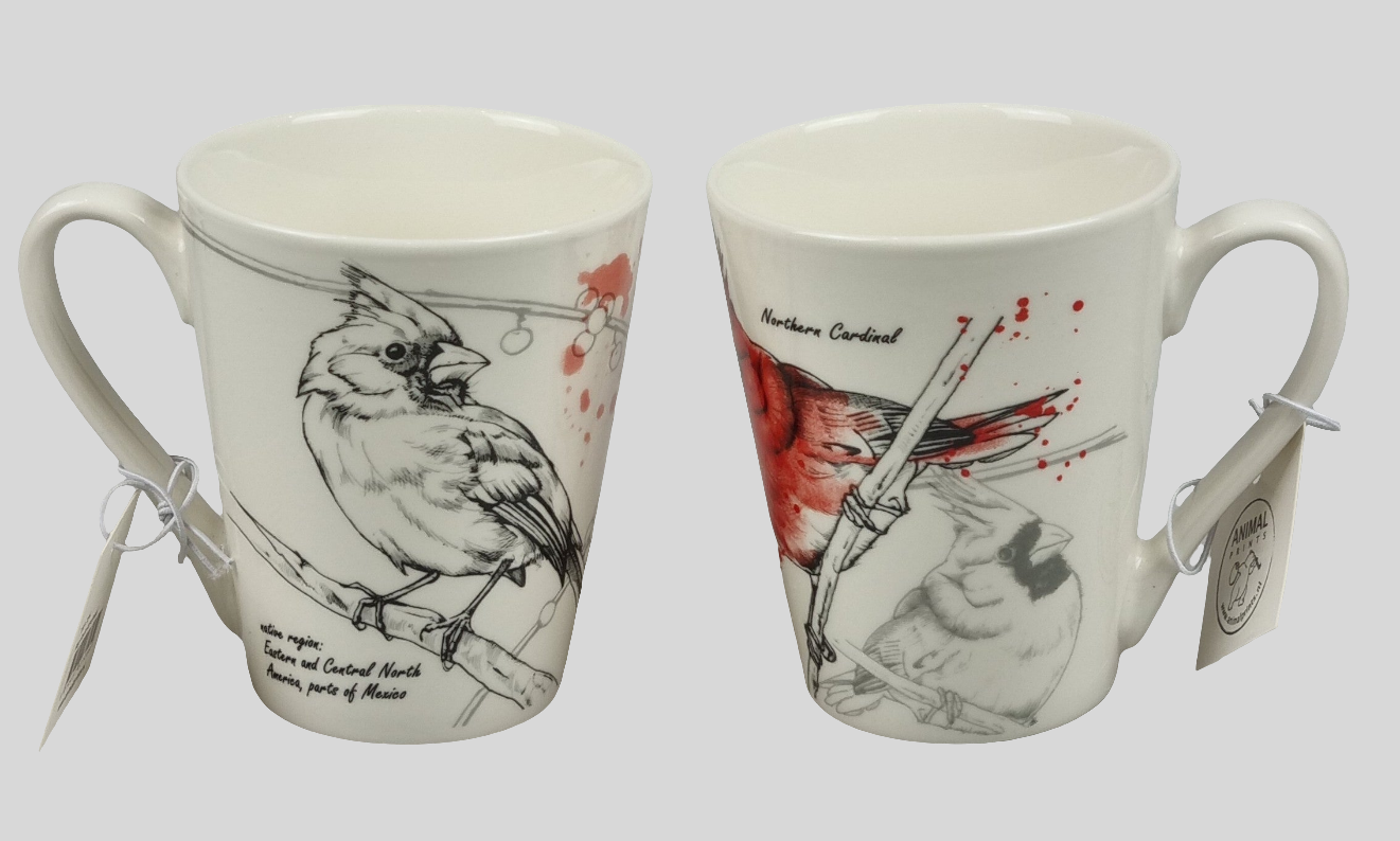 Mokkenserie Wildlife - Rode Kardinaal