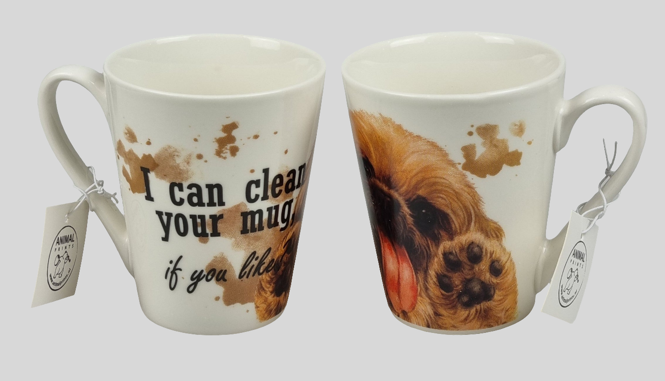Mok "I can clean up your Mug - Dog - New collection