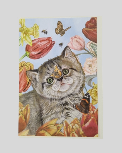 Staande klapkaart thema - Happiness