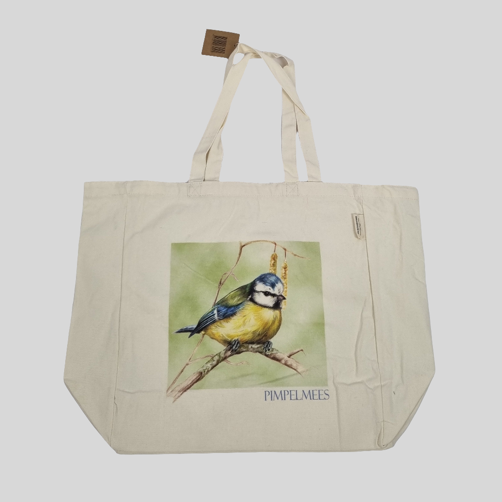 Cotton shopping bag with print - Pimpelmees